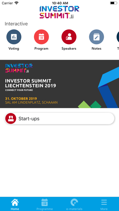 Investor Summit 2019 screenshot 2