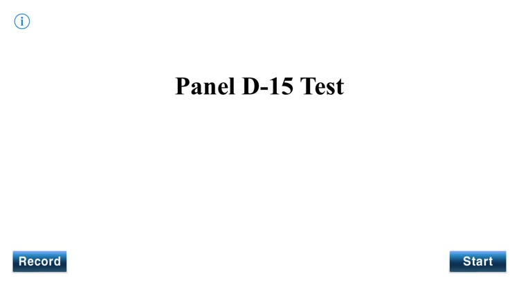 Panel D-15 Test