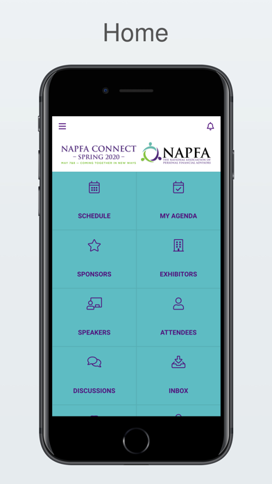 NAPFA Events screenshot 2