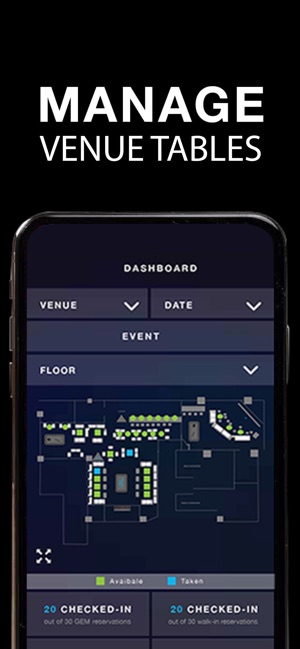 GEM X - Venue Management App