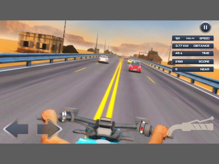 Expressway Motorbike Riding