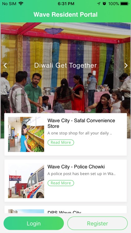 Wave City Resident App