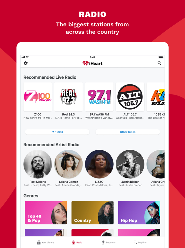 ‎iHeart: #1 for Radio, Podcasts Screenshot