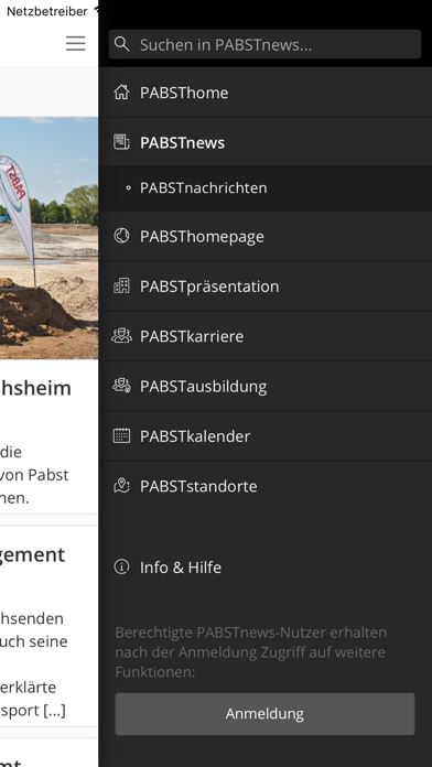 PABSTnews - die App von Pabst screenshot 2