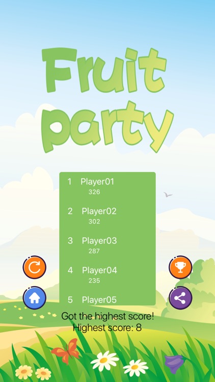 Funny Fruit Party screenshot-3