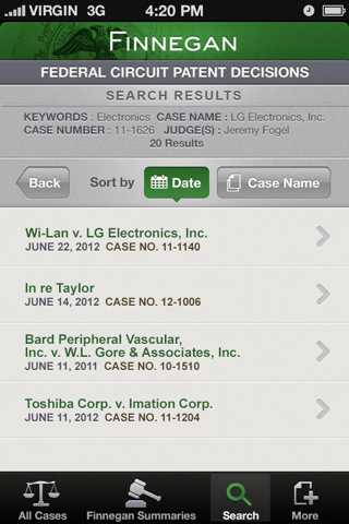 Patent App[eals] screenshot 3