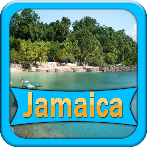 Jamaica Offline Map Guide Icon