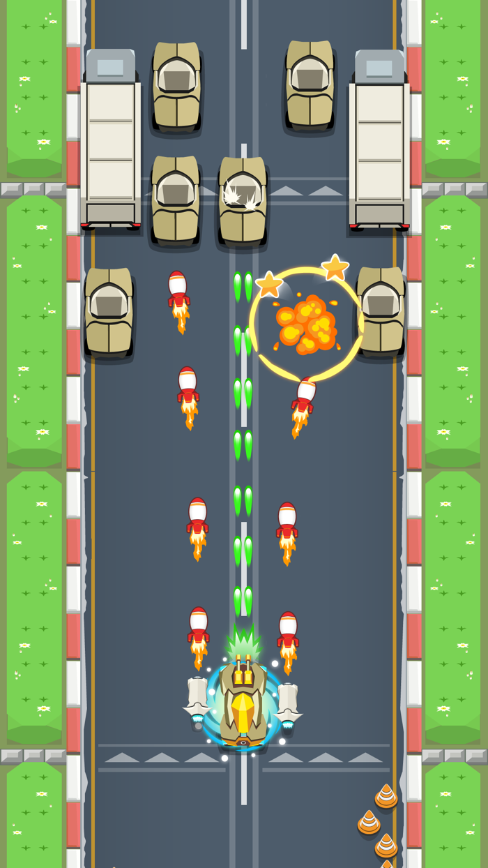 雷霆汽车大战AI无人飞机