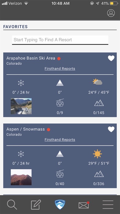 Ski & Snow Report screenshot