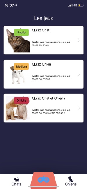 Chats Chiens Races Et Quiz On The App Store