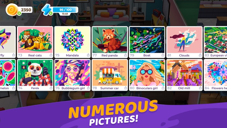 Gallery: Coloring Book & Decor screenshot-3