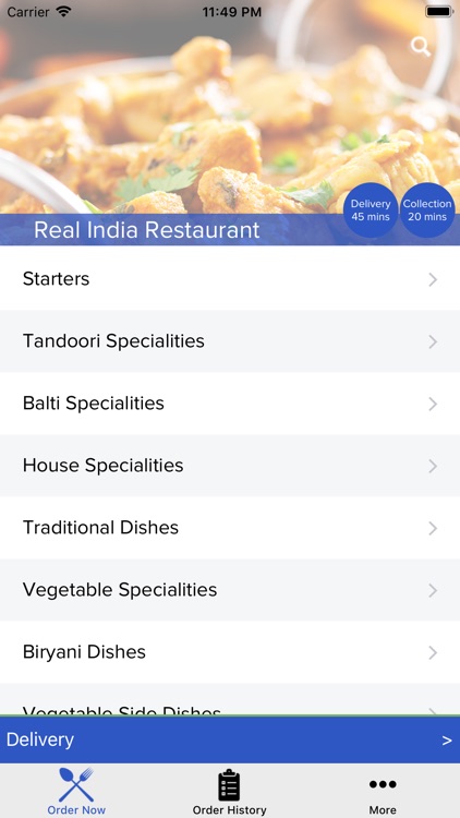 Real India Restaurant