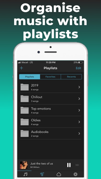 Music Cloud Offline player app