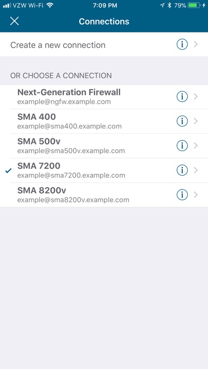 SonicWall Mobile Connect