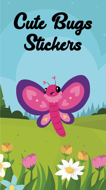 Cute Bugs Stickers