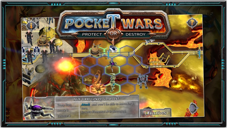 Pocket Wars Protect or Destroy screenshot-4