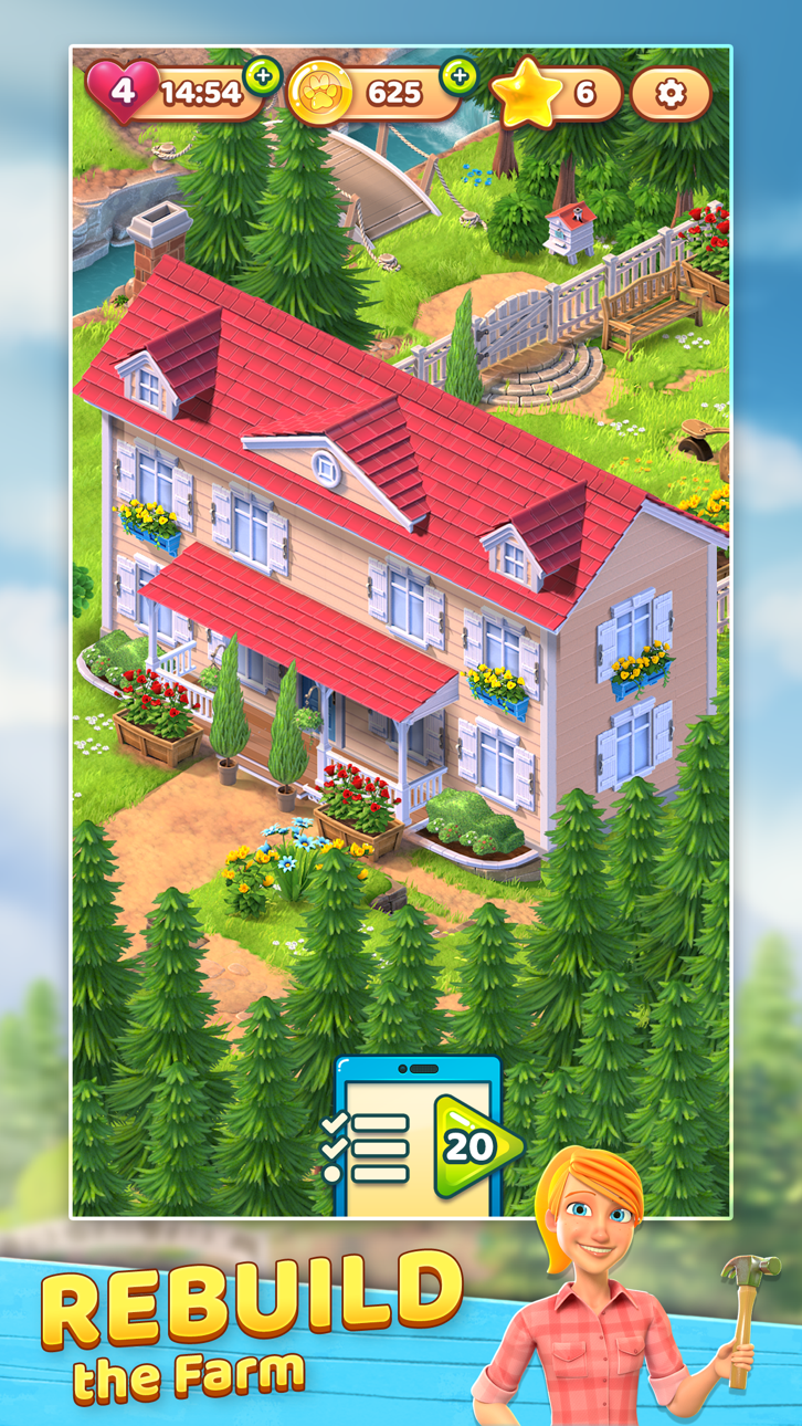 Wild Life: Puzzle Story Hack screenshot 1 - iOS game interface