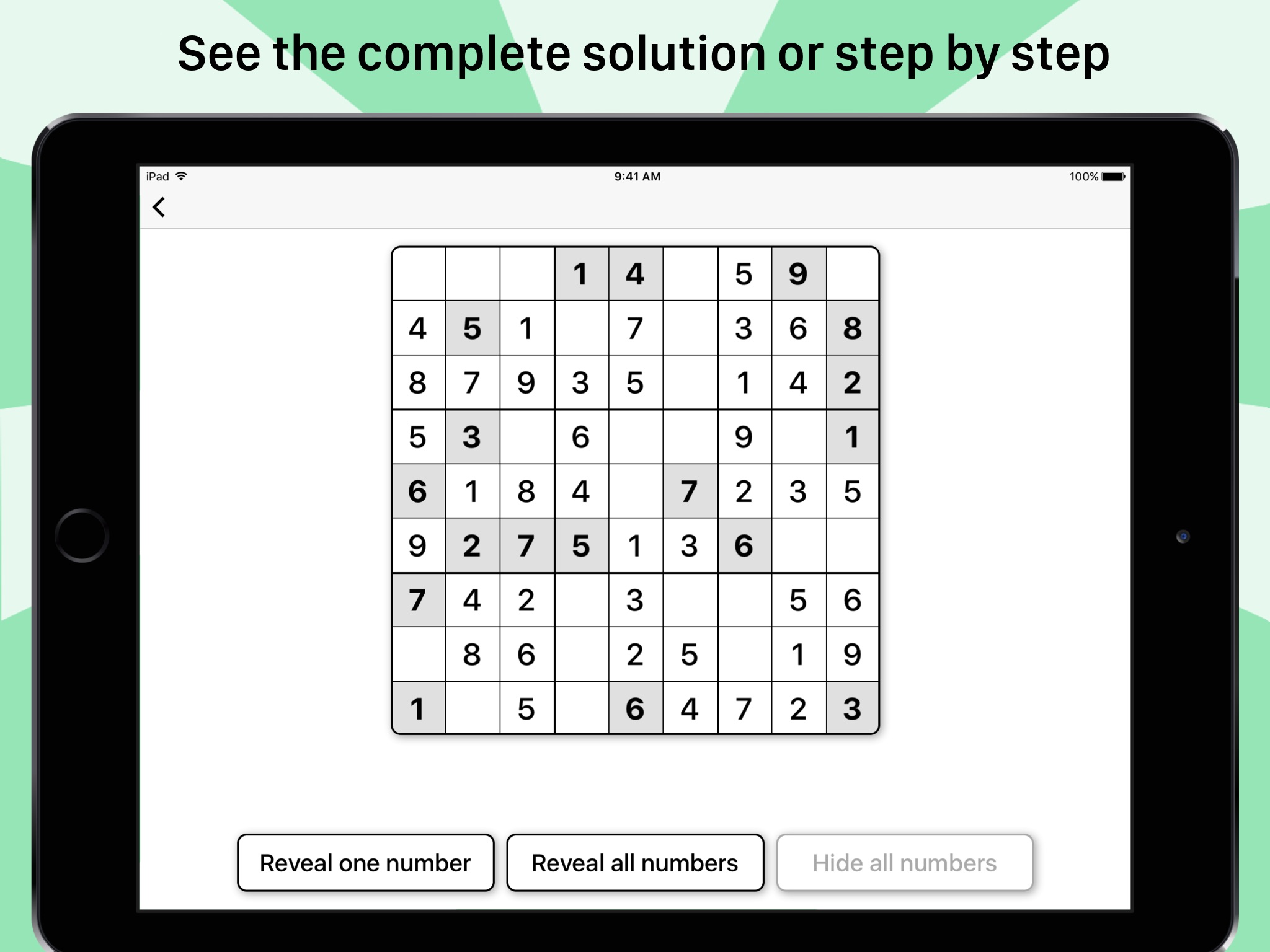 Solve your Sudoku screenshot 2