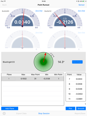 Wireless Rotor Runout Test - náhled