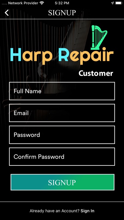 Harp Repair Customer screenshot-9