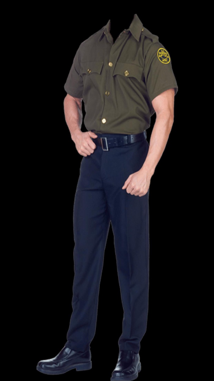 Police Suit Photo Montage 2