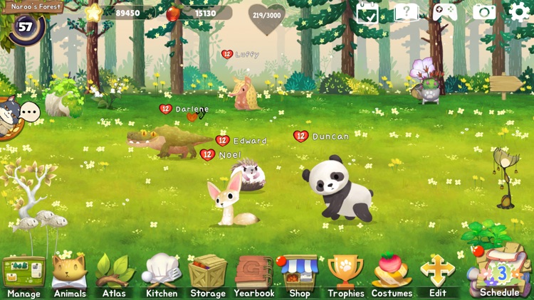 Animal Forest : Fuzzy Seasons screenshot-5