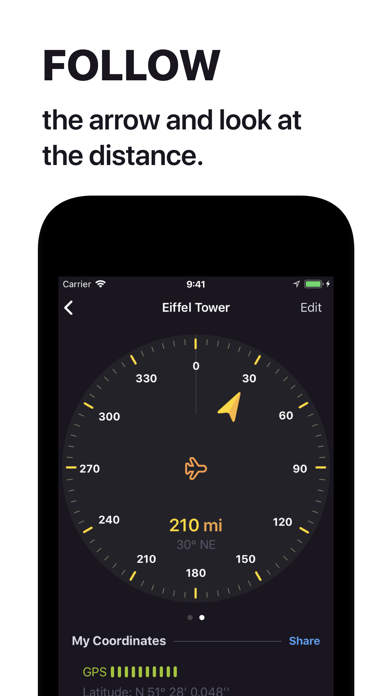 Anchor Pointer — GPS Compass & Friend Navigator Screenshot 3