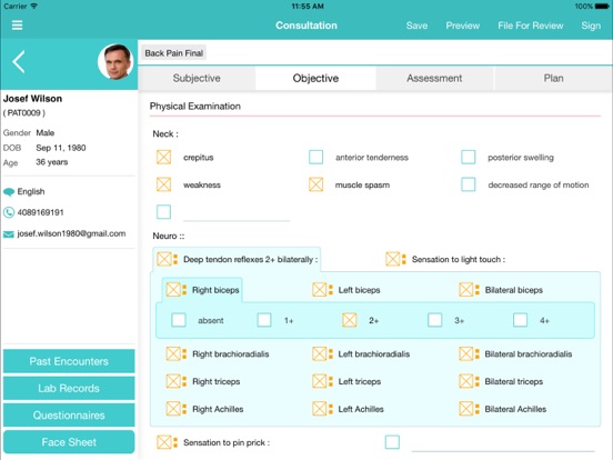 ChARM Chart Note screenshot 3