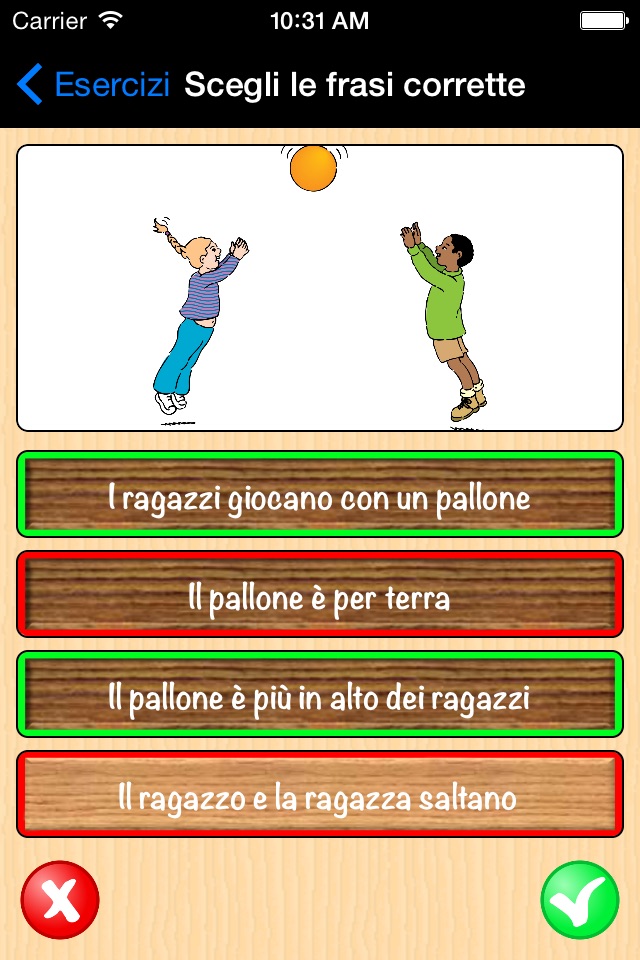 Montessori Read & Play Italian screenshot 3