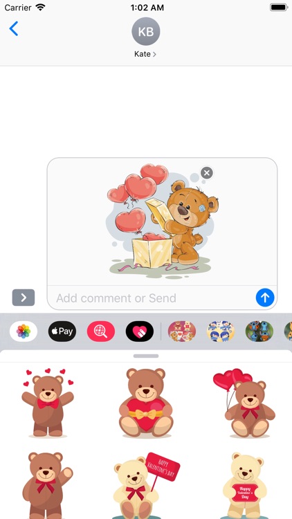 Cute bears Stickers