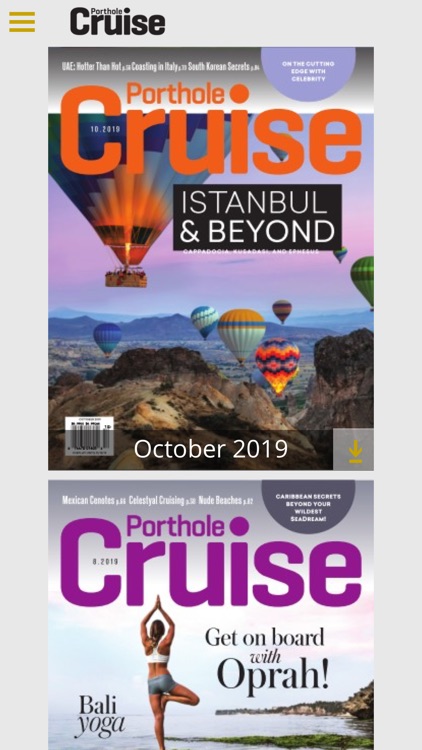 Porthole Cruise Magazine