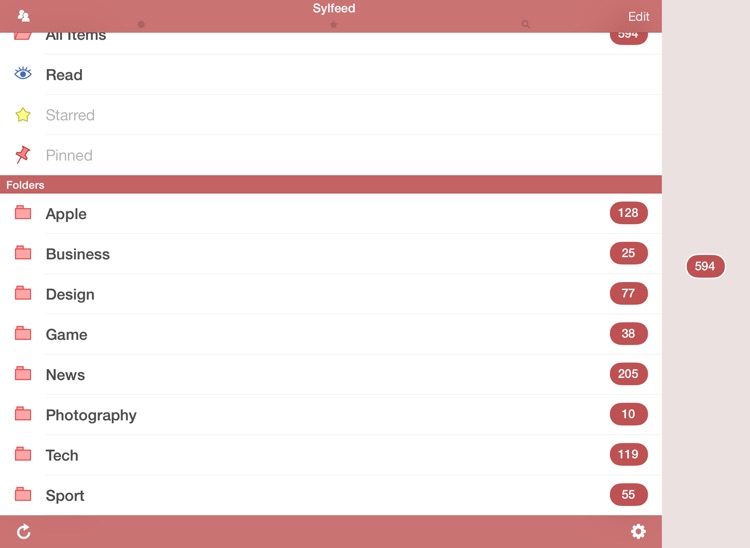 Sylfeed for iPad