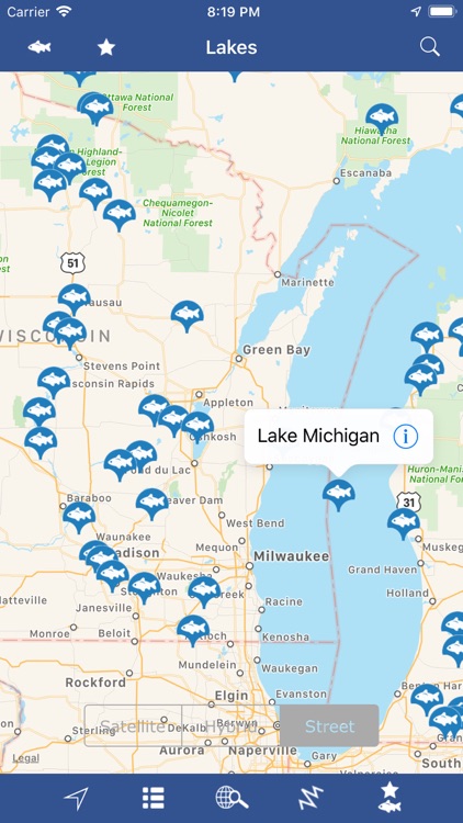 Wisconsin-Michigan Fish Lakes