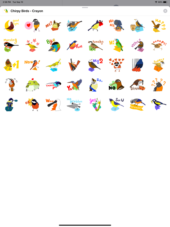 Chirpy Birds - Crayon screenshot 4