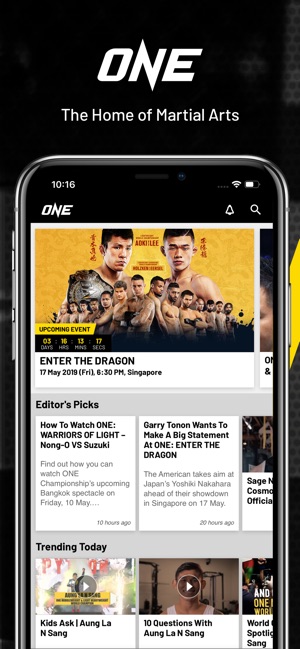 ONE Championship(圖1)-速報App