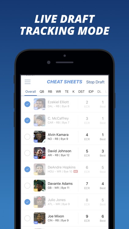 Fantasy Football Cheat Sheets screenshot-4