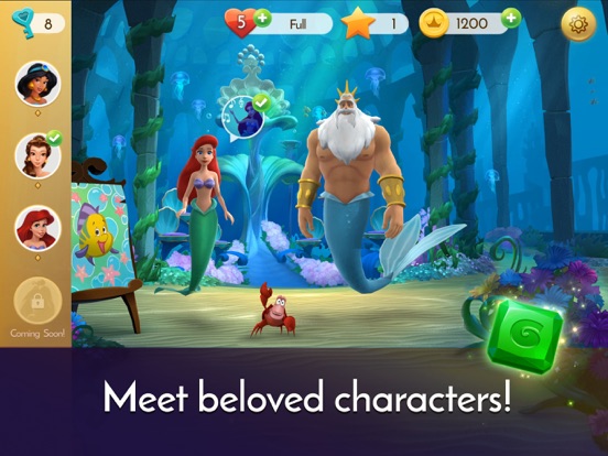 Disney Princess Majestic Quest disponibile su App Store - iPhone