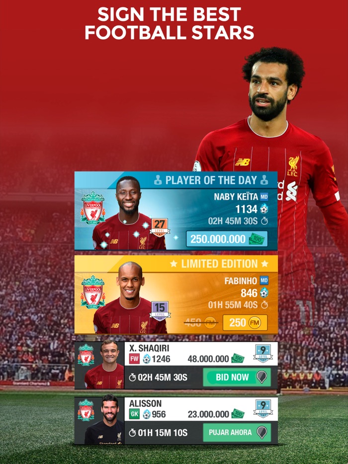 LIVERPOOL FC FANTASY MANAGER