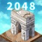 With a flick and stroke of your fingertips merge the same blocks in 2048 style and construct a cross-age metropolis