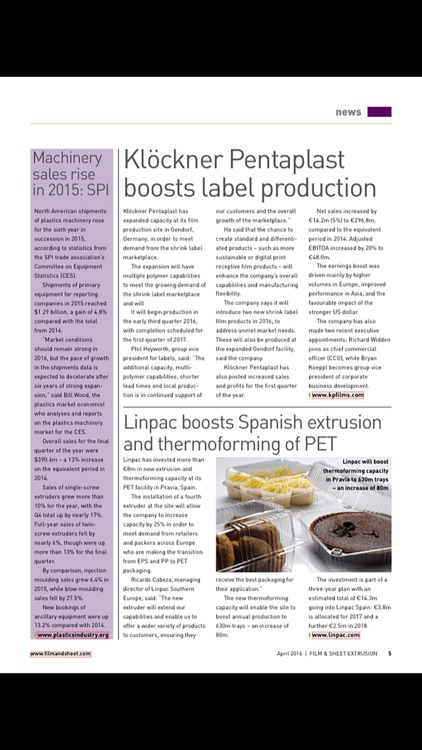 Film and Sheet Extrusion Mag