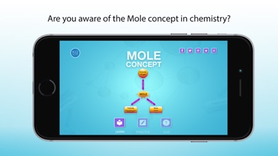 How to cancel & delete Mole Concept in Chemistry from iphone & ipad 1