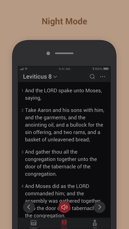 KJV Bible -Audio Bible Offline screenshot-4