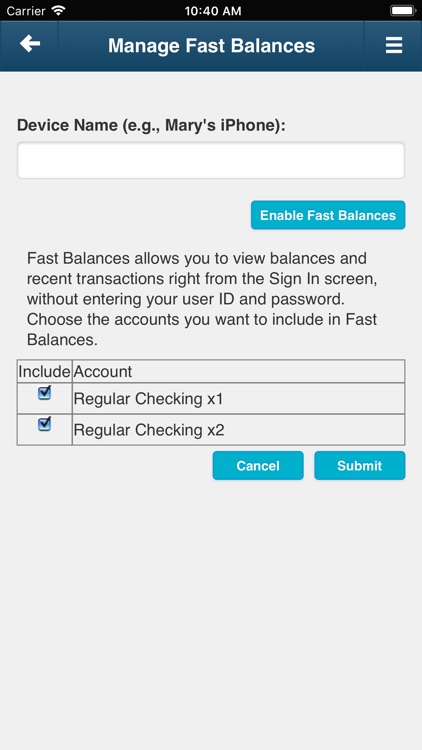 Southern Hills iMobile Banking