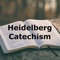 The app contains three views to assist in the memorization of the Heidelberg Catechism