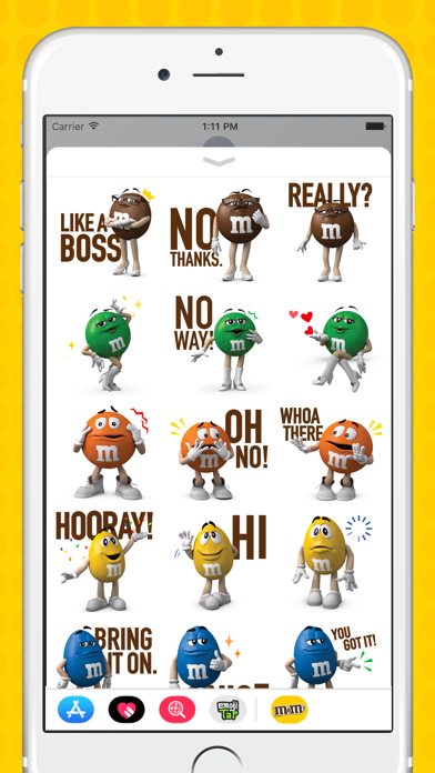 M&M'S Stickers screenshot 3
