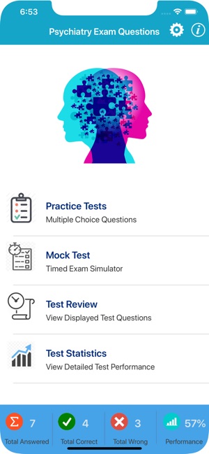 Psychiatry Exam Questions(圖1)-速報App