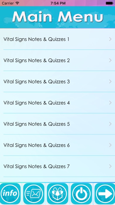 How to cancel & delete Vital Signs Exam : Notes & Q&A from iphone & ipad 1