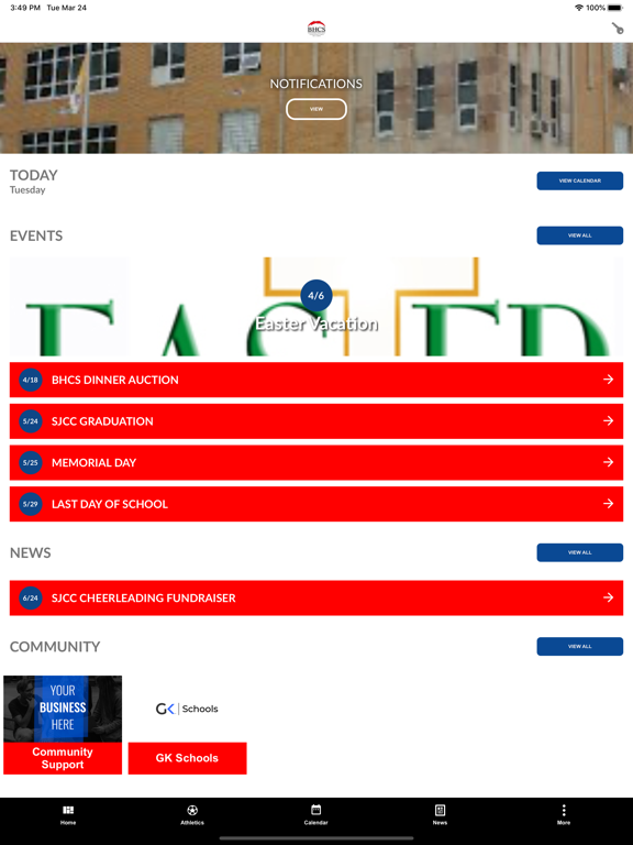 Screenshot #4 pour Bishop Hoffman Catholic School