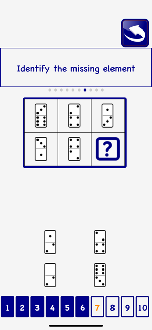 Domino psychotechnical test(圖4)-速報App