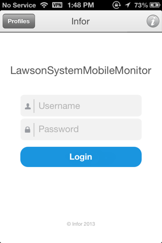 Infor Lawson Mobile Monitor - náhled